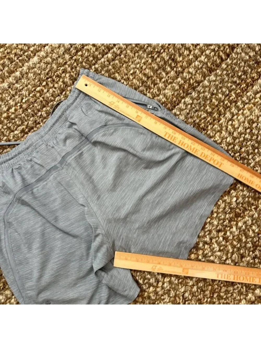Lululemon Pace Breaker Shorts Gray Men Large 7